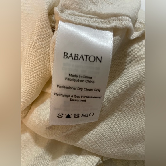 Aritzia size US S cream coloured lace crop top - Picture 5 of 7